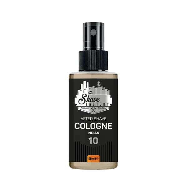 The Shave Factory - Indian 10 After Shave Cologne Spray - Perfumowana Woda Kolońska po Goleniu 50ml