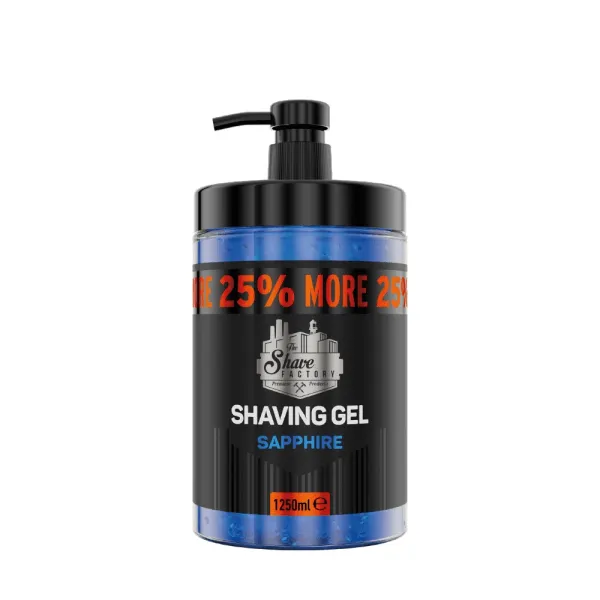 The Shave Factory - Sapphire Shaving Gel - Żel do precyzyjnego golenia 1250ml