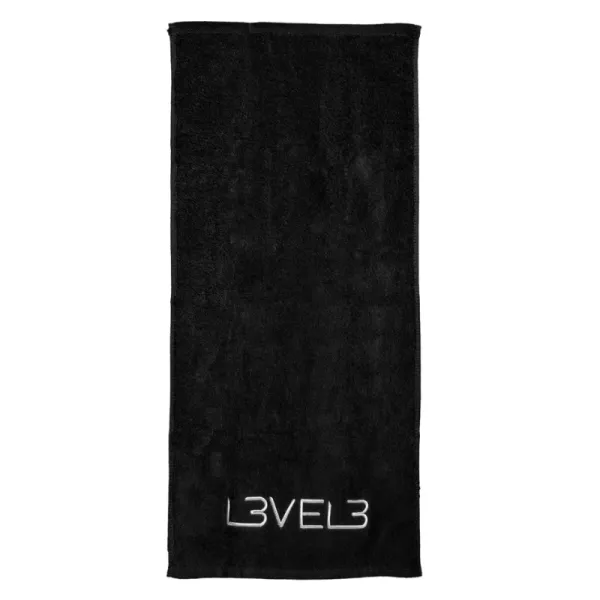 L3VEL3 - Profesjonalny ręcznik do golenia Czarny