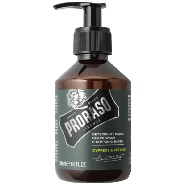 Proraso - Cypress & Vetyver - Szampon do brody 200ml