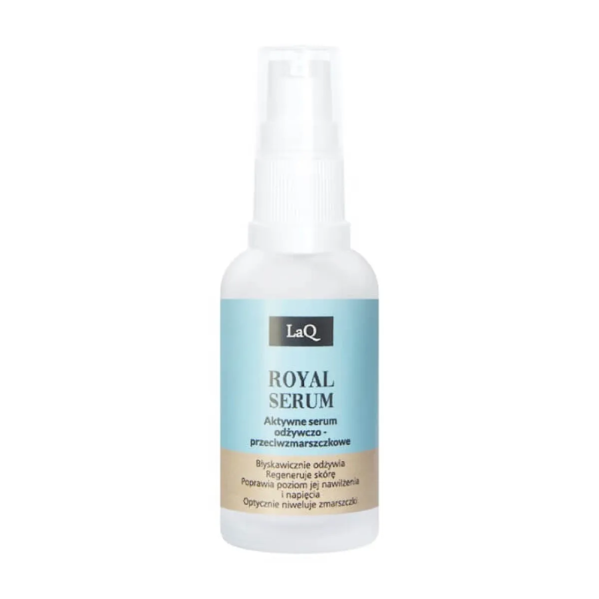 LaQ - Royal - Aktywne Serum Odżywczo - Przeciwzmarszczkowe 30ml