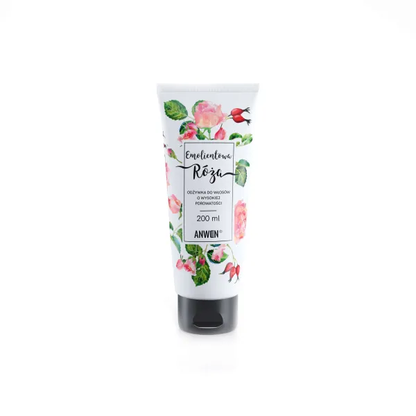 Anwen - Emolientowa Róża - Emolientowa odżywka do włosów wysokoporowatych 200ml
