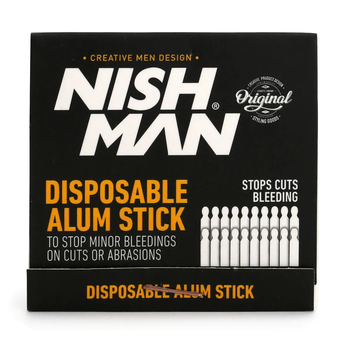 Nishman - Alum Sticks  - Ałun w zapałkach na skaleczenia 20szt.