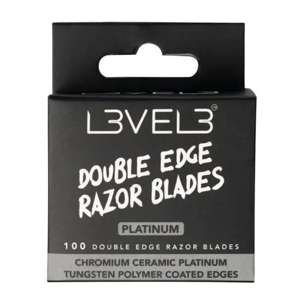 L3VEL3 - Ostrza do golenia Double Edge 100 szt