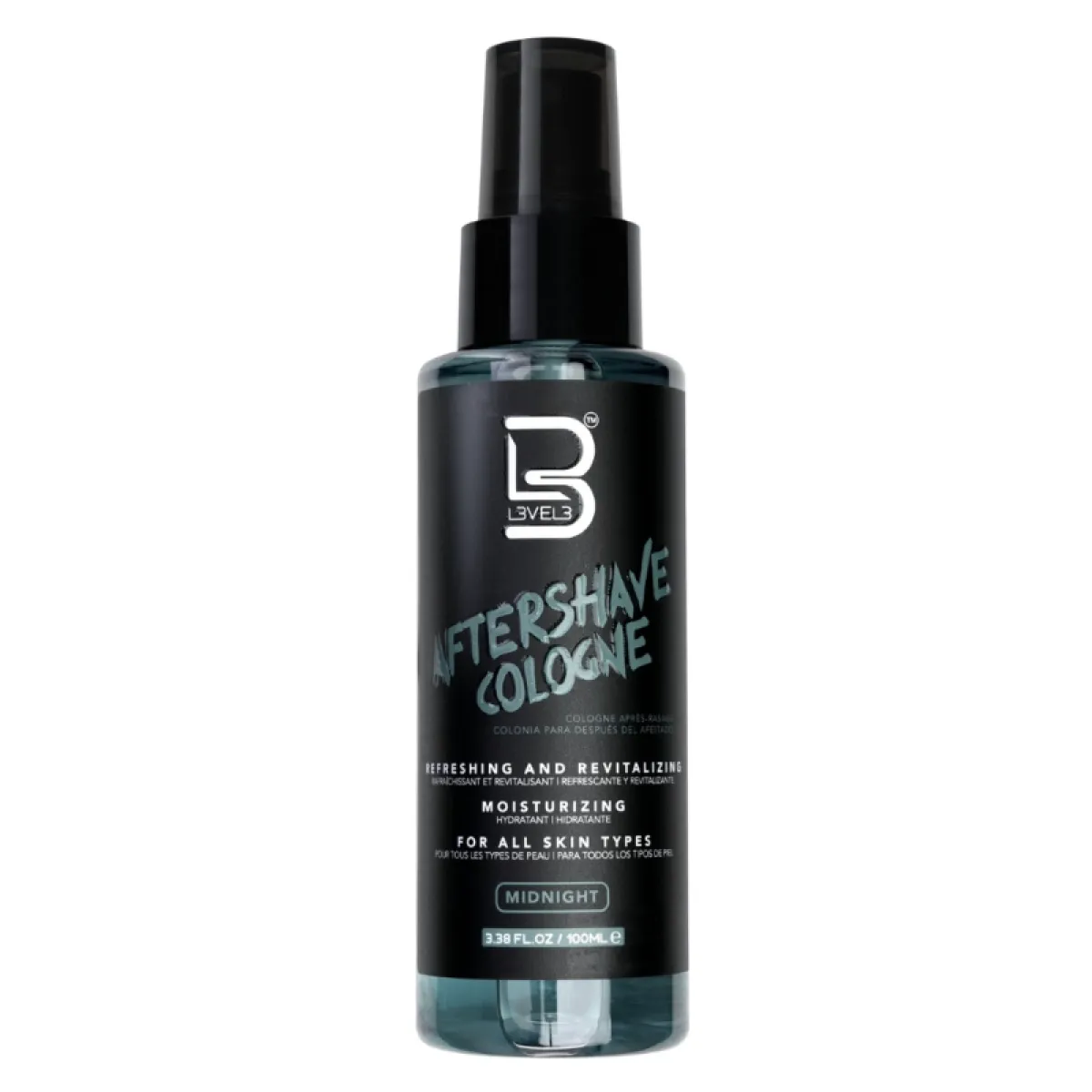 L3VEL3 - Midnight Aftershave Cologne - Woda po goleniu 100ml