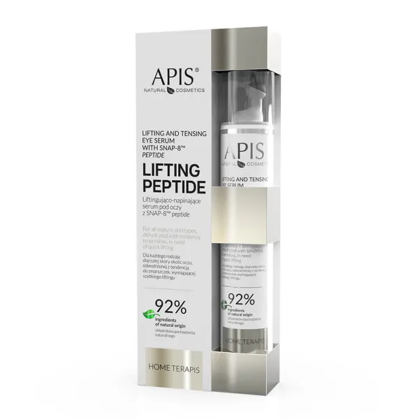 Apis - Lifting Peptide - Liftingująco, napinające serum pod oczy z peptydem SNAP-8 TM 10ml