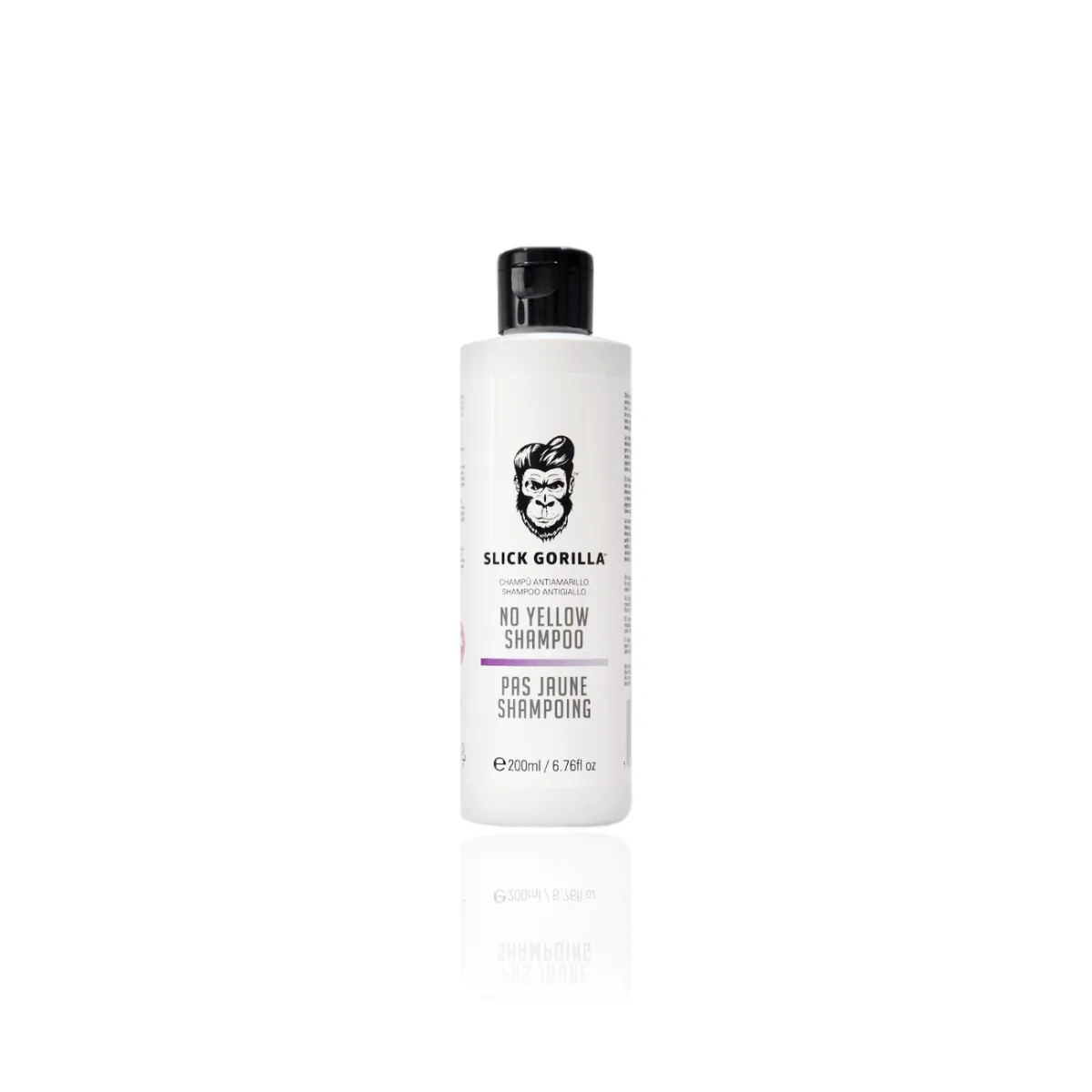 Slick Gorilla - No Yellow Shampoo - Szampon do włosów wybielanych i rozjaśnianych 200ml