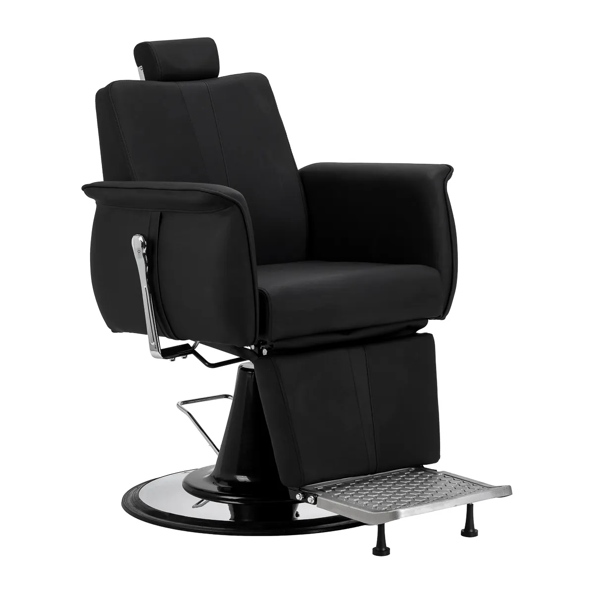 Fotel barberski Gabbiano Athena czarny
