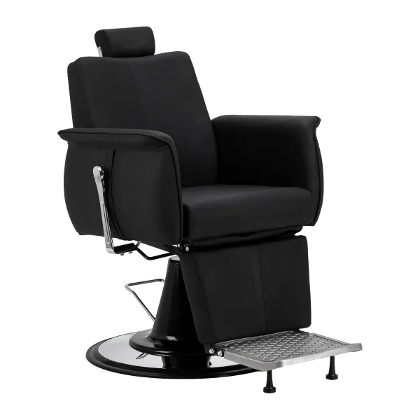 Fotel barberski Gabbiano Athena czarny