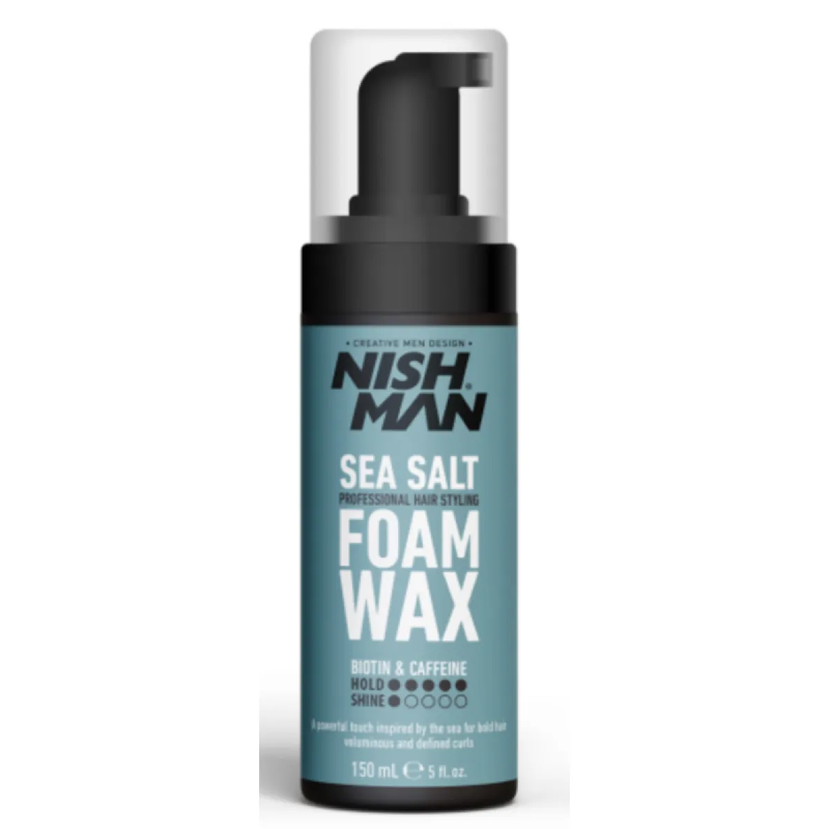 Nishman - Sea Salt Foam Wax - Pianka wosk z Solą Morską 150 ml
