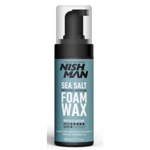 Nishman - Sea Salt Foam Wax - Pianka wosk z Solą Morską 150 ml