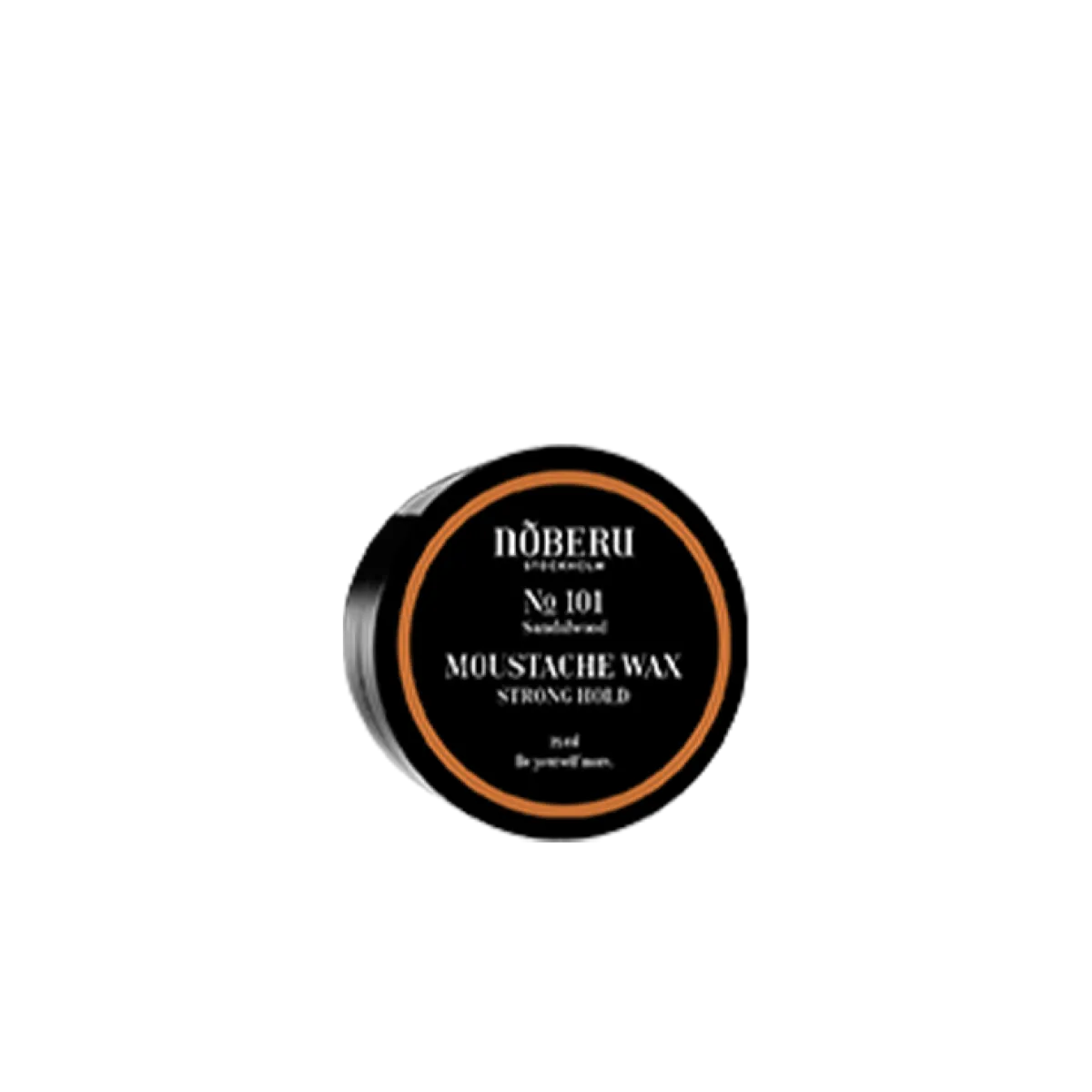 Noberu - Moustache Wax - Strong Hold - Sandalwood - Wosk do wąsów 25ml