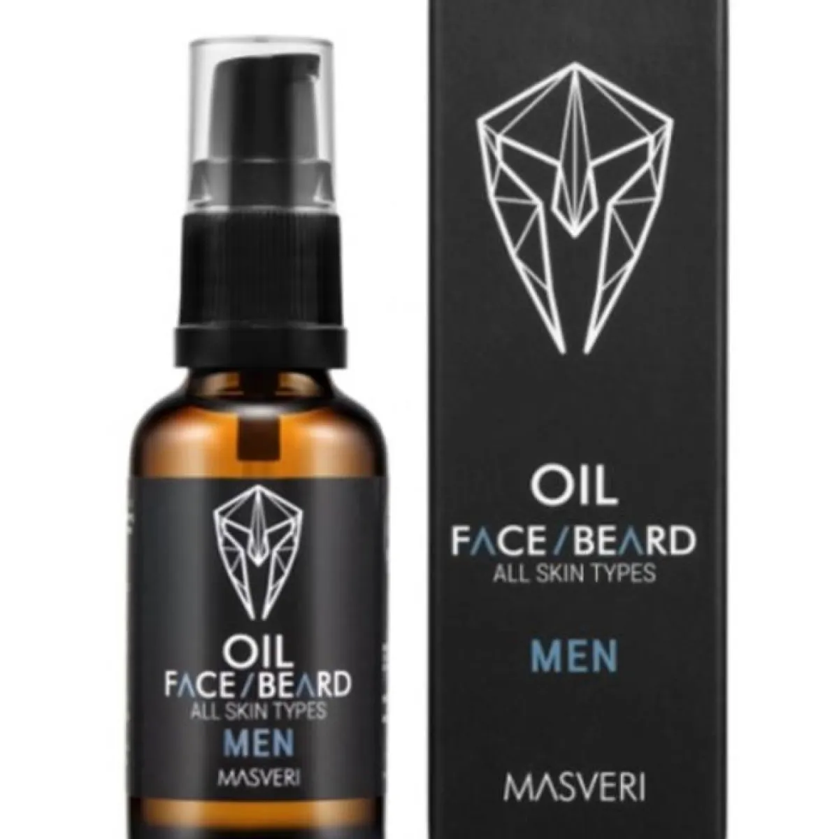 Masveri - Face/Beard Oil, All Skin Types - Olejek do twarzy i brody 30ml