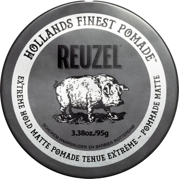Reuzel - Extreme Hold Matte - matująca pomada do włosów 95g