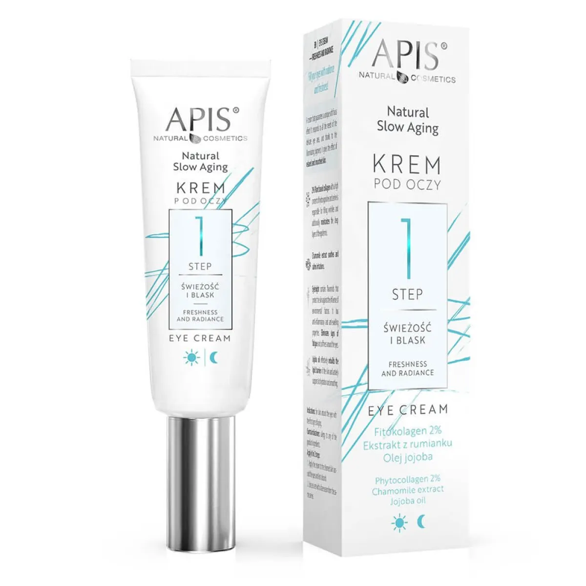 Apis - Krem pod oczy STEP 1 - Świeżość i blask 15ml