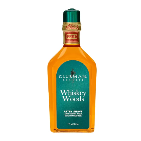 Clubman - Whiskey Woods After Shave Cologne - Woda kolońska po goleniu 177ml