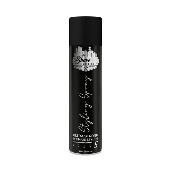 The Shave Factory - Ultra Strong Hair Spray - Lakier do włosów 400ml