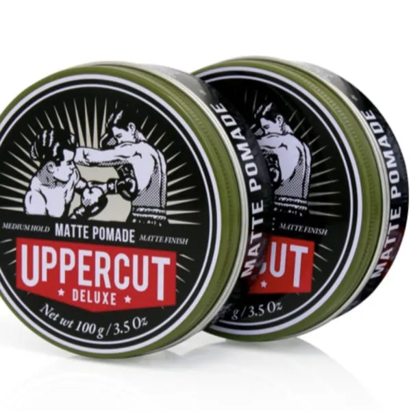 Uppercut Deluxe - Matte Pomade - Wodna pomada do włosów Zestaw 2 x 100g