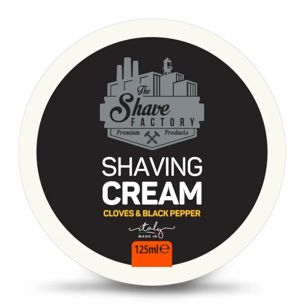 The Shave Factory - Shaving Cream Cloves & Black Pepper - Krem do golenia 125ml