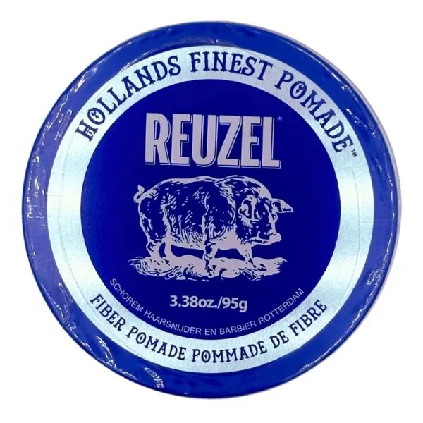 Reuzel - Fiber Pig - granatowa włóknista pomada do włosów 95g