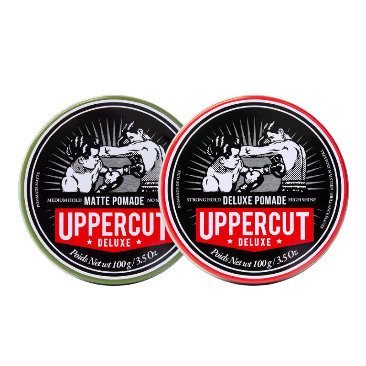 Uppercut Deluxe - Matte Pomade , Deluxe Pomade - Zestaw 2x100g
