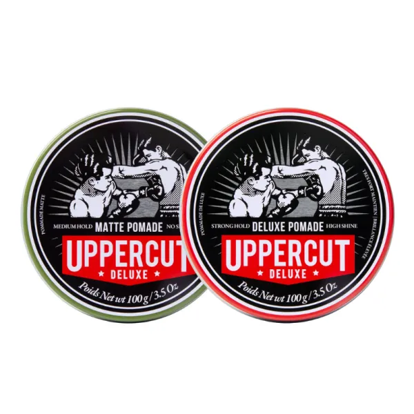 Uppercut Deluxe - Matte Pomade , Deluxe Pomade - Zestaw 2x100g