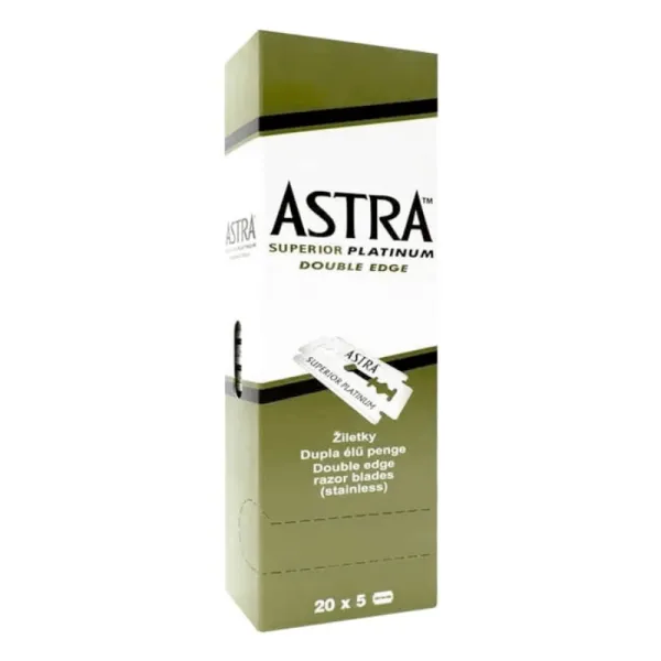Astra - Superior Platinum Double Edge - Żyletki do golenia 100szt.