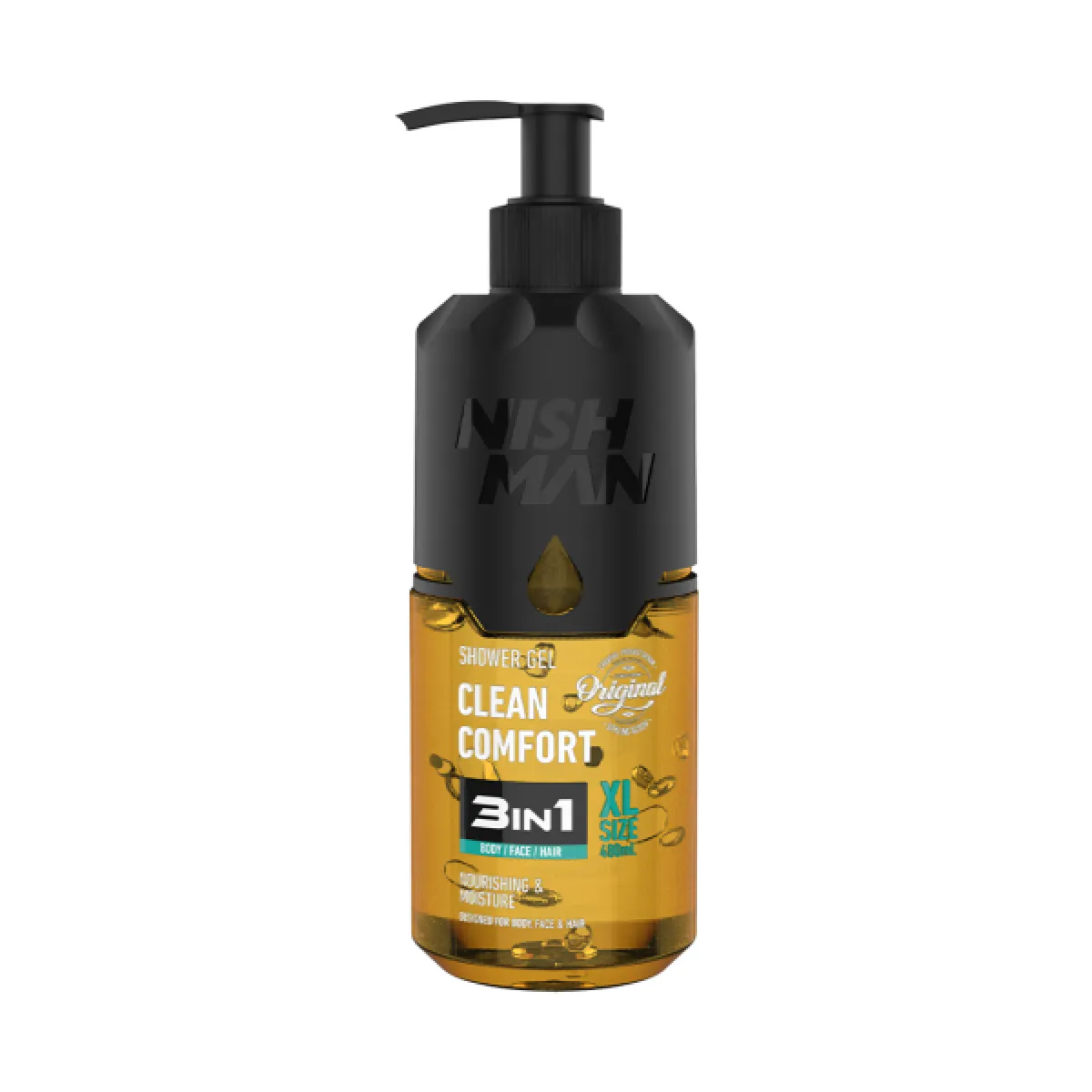 OUT-Nishman - Shower Gel Clean Comfort - Żel pod prysznic 480ml