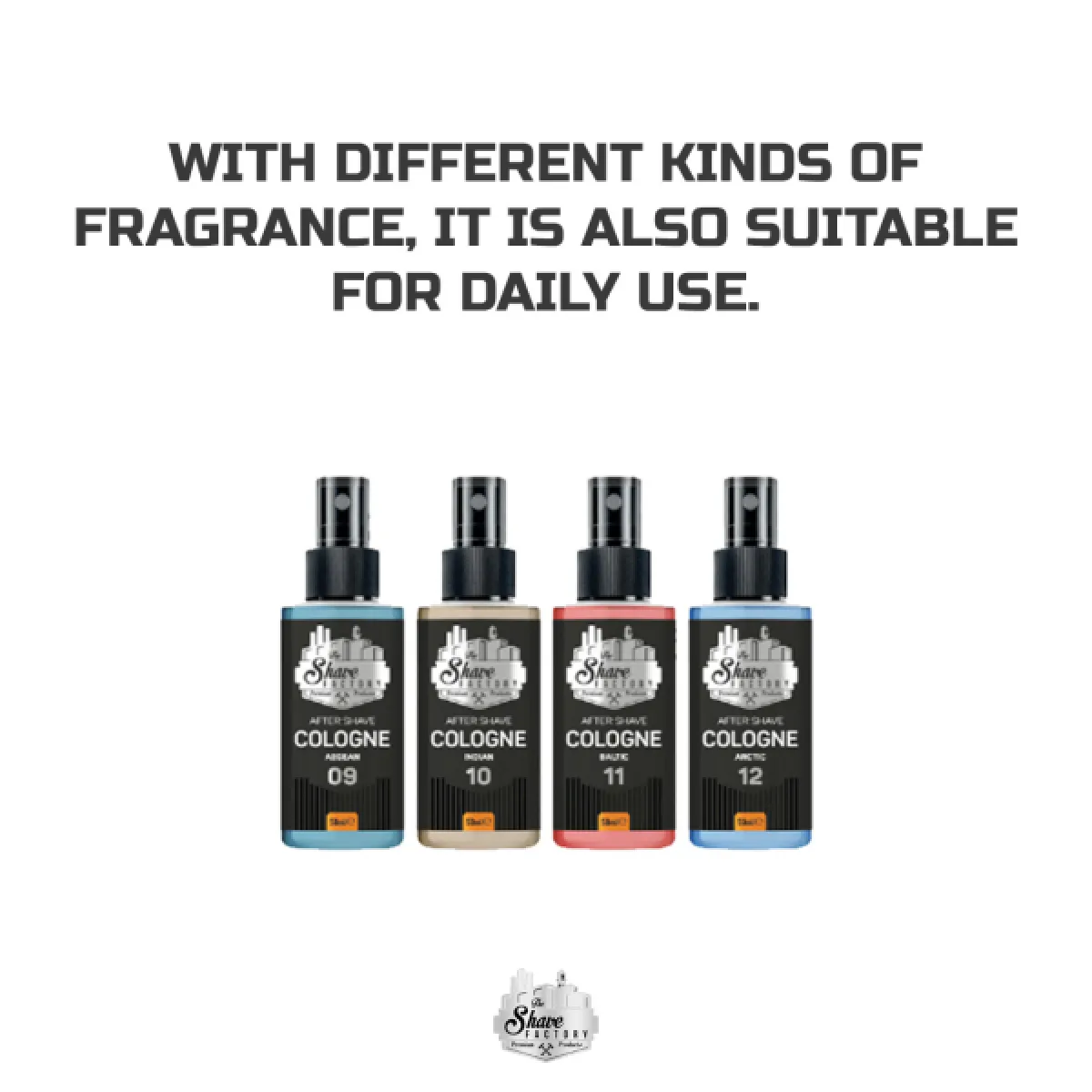 The Shave Factory - Aegean 09 After Shave Cologne Spray - Perfumowana Woda Kolońska po Goleniu 50ml