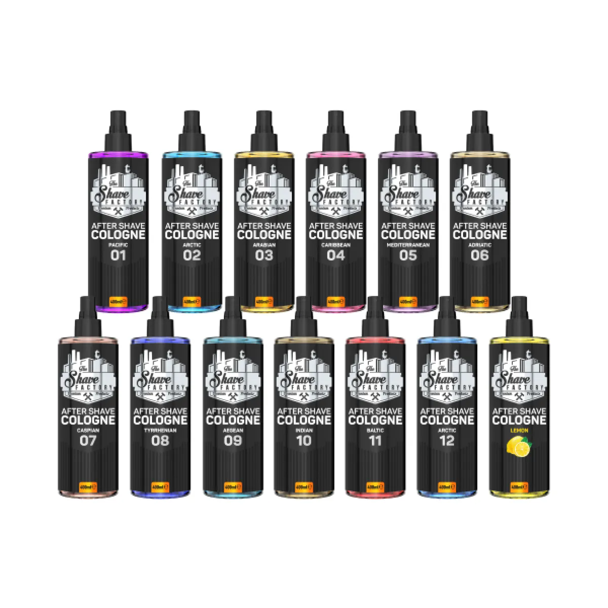 The Shave Factory - Indian 10 After Shave Cologne Spray - Perfumowana Woda Kolońska po Goleniu 400ml