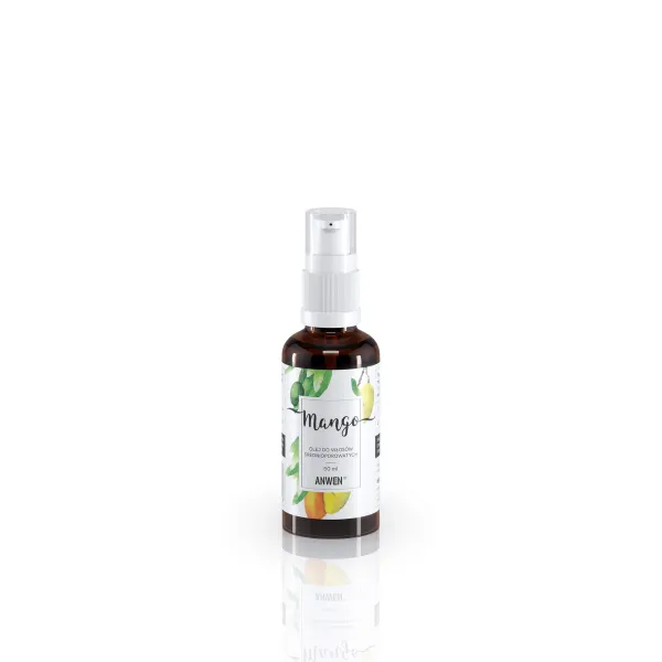 Anwen - Mango - Odżywczy olej do włosów średnioporowatych w szkle 50ml