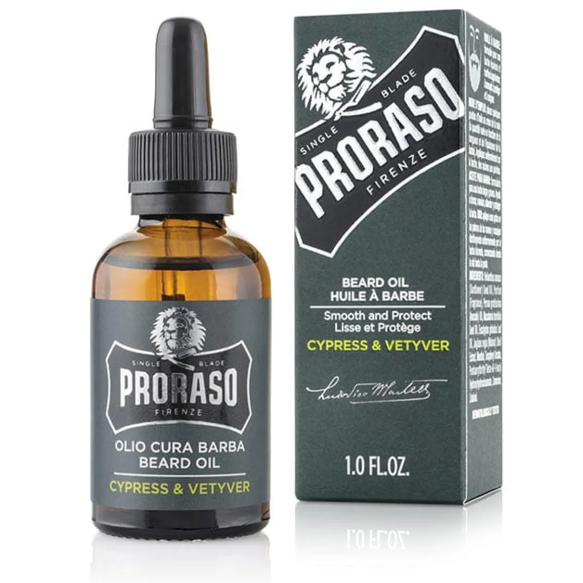 Proraso - Cypress & Vetyver - Olejek do brody 30ml