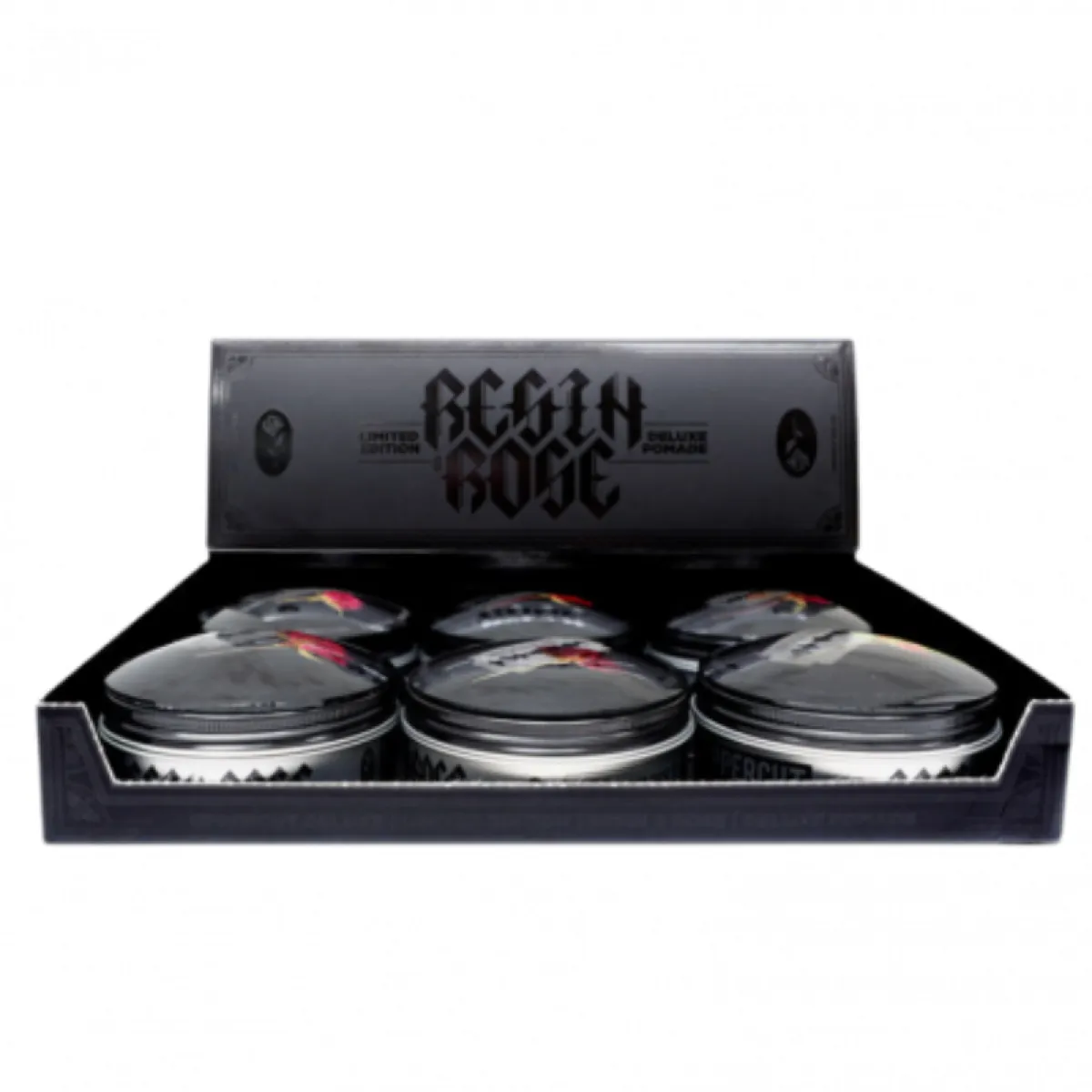 Uppercut Deluxe - Resin & Rose Deluxe Pomade - Pomada do włosów PAKIET 6x100g