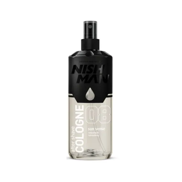 Nishman - 08 Sun Sense - Aftershave, Woda po goleniu 400ml PAKIET 6+1
