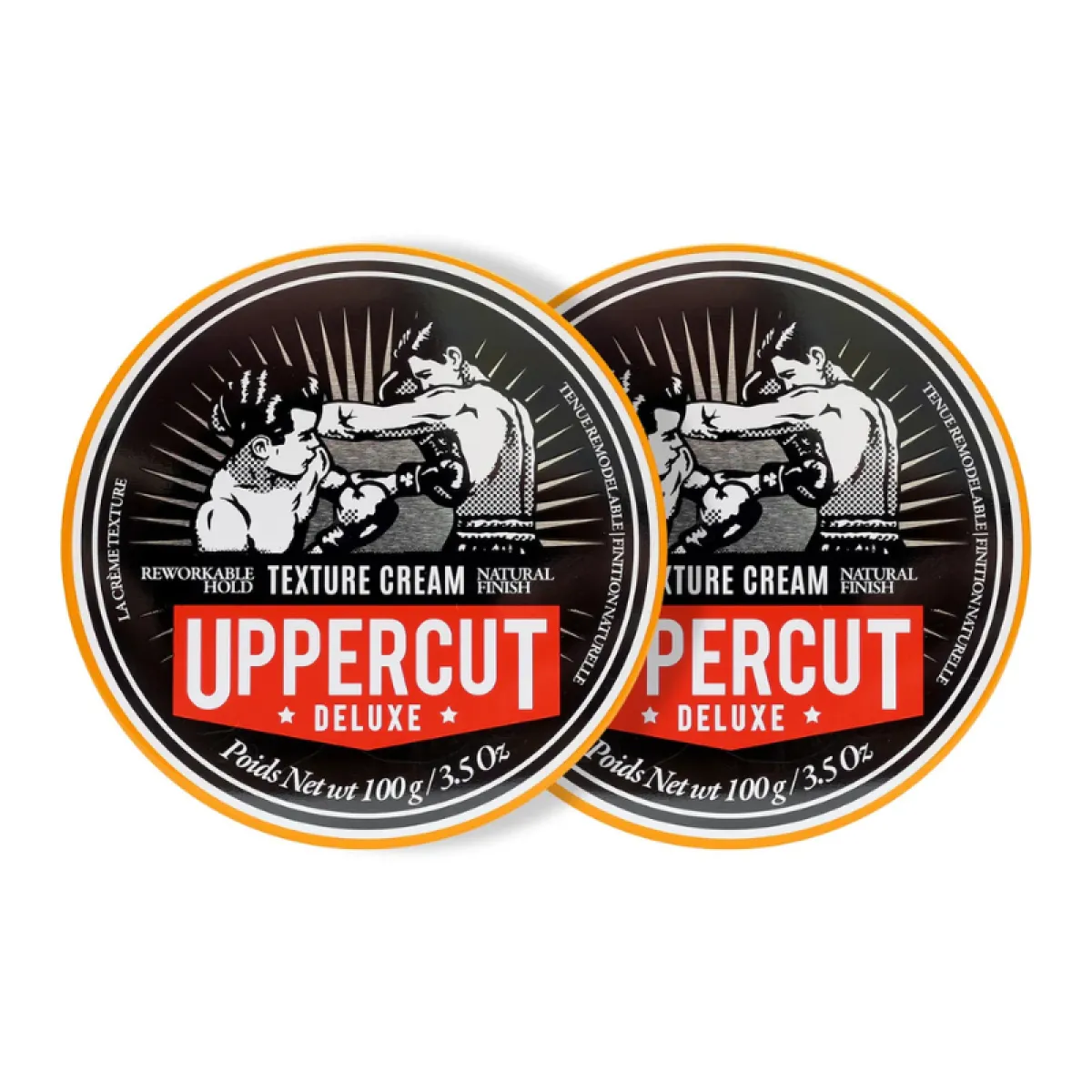 Uppercut Deluxe - Texture Cream - Krem do stylizacji włosów 100g - 2 x 70g