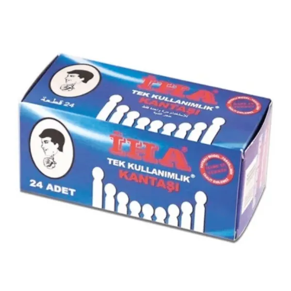 IHA - Styptic Matches Blue - Zestaw Patyczków na Skaleczenia z ałunem 24x20