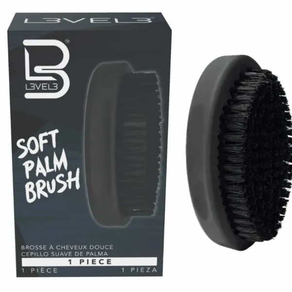 L3VEL3 - Soft Palm Brush - Szczotka do włosów 1szt