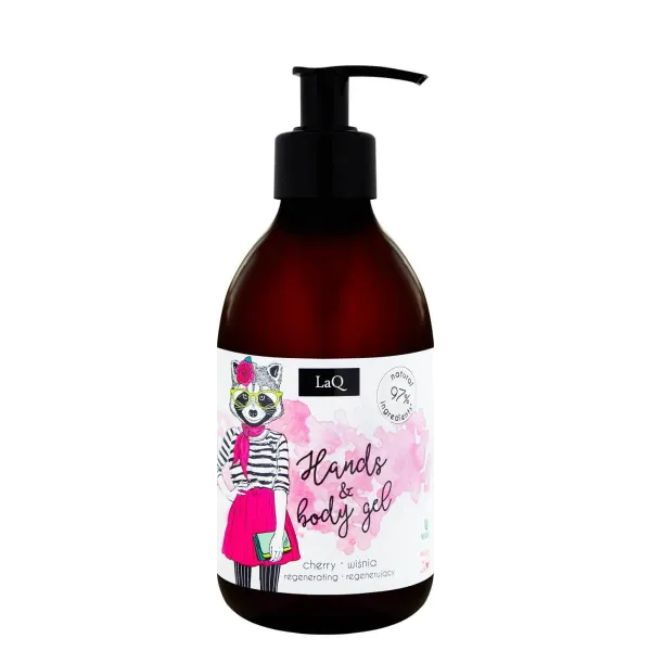 LaQ - Wiśnia - Żel do ciała i rąk 300ml