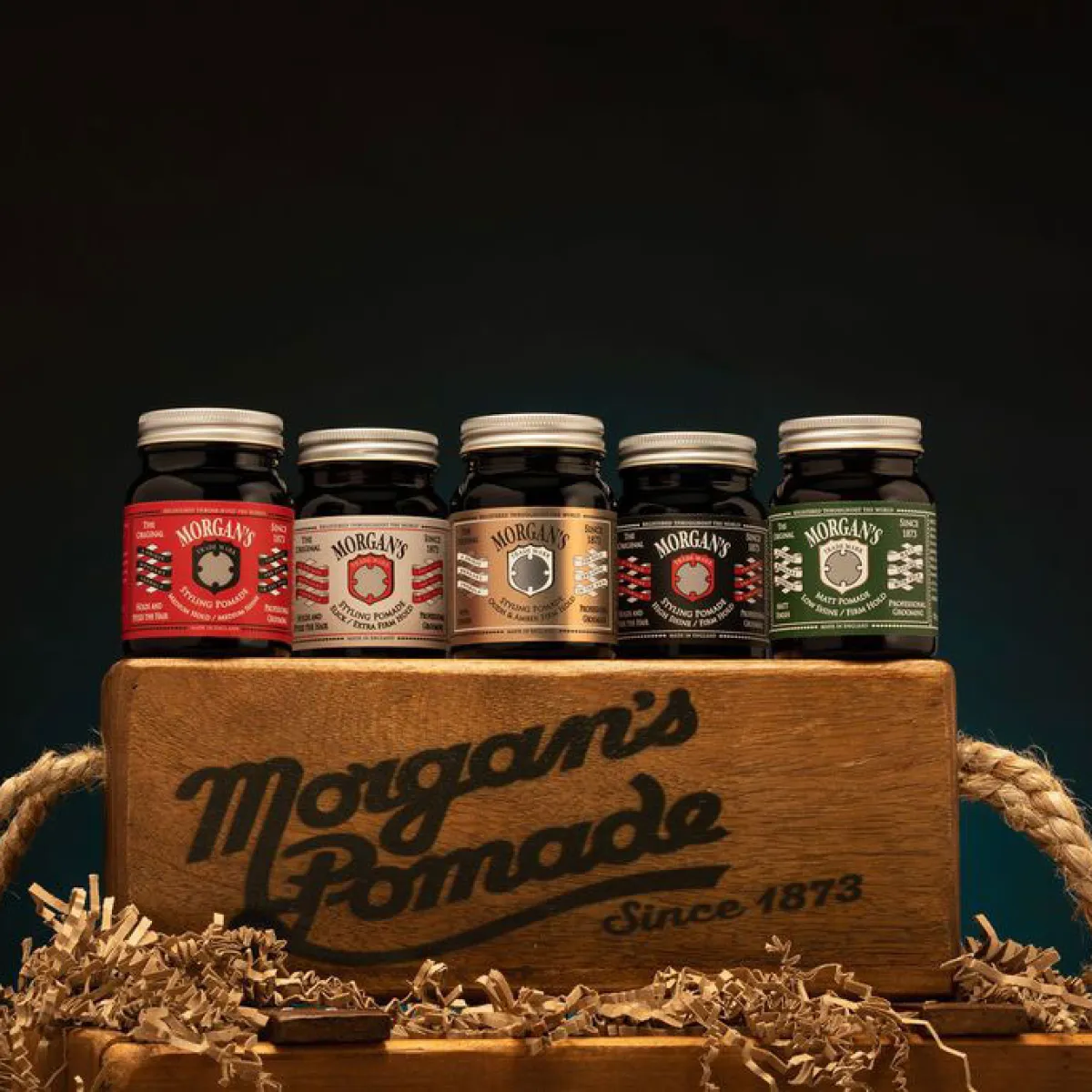 Morgan's - Low Shine /  Firm Hold - Wodna pomada do włosów 100g