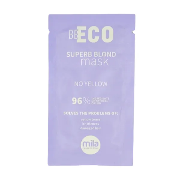 Mila - Be Eco Superb Blond - Maska do Włosów Blond Saszetka 10ml