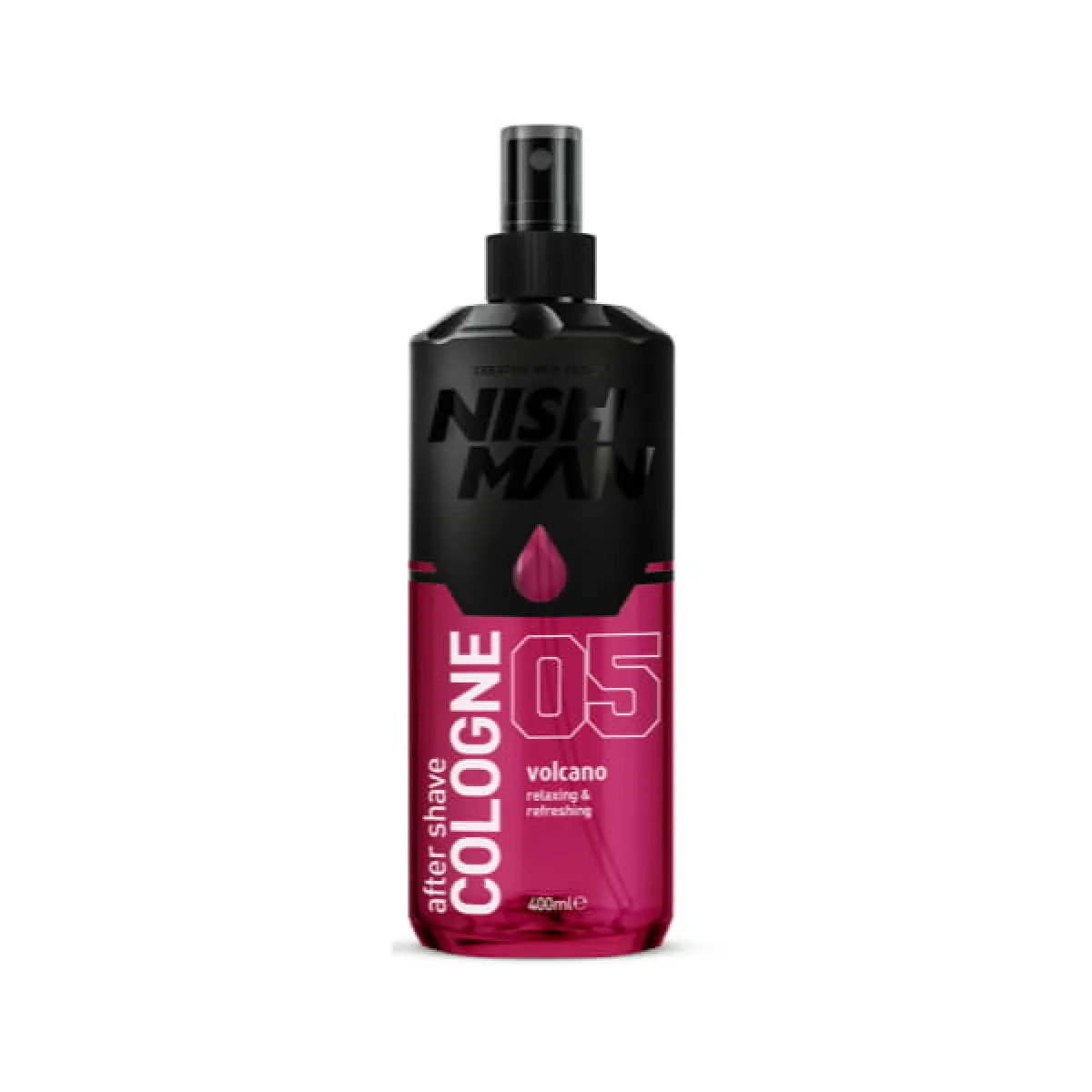 Nishman - 05 Volcano - Aftershave, Woda po goleniu 400ml PAKIET 6+1