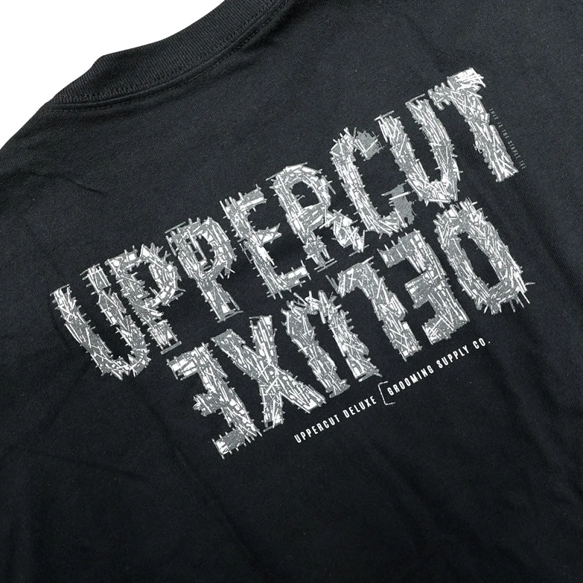 Uppercut Deluxe - T-Shirt Black - Czarna koszulka w rozmiarze XL