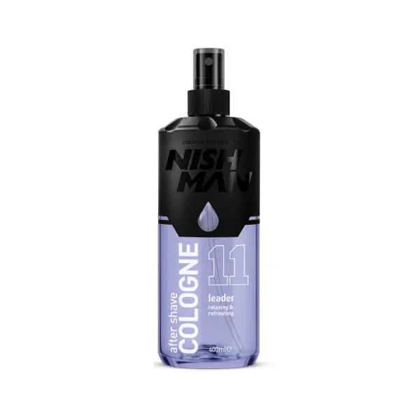 Nishman - 11 Leader - Aftershave, Woda po goleniu 400ml PAKIET 6+1