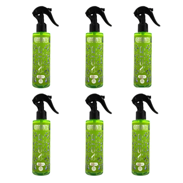 Community - Tonik Acid Techno - ZESTAW 6x200ml Tonik do Układania Włosów