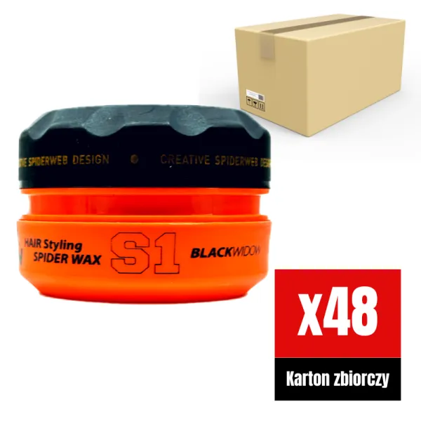 Nishman - S1 Spider Wax - Pomada do włosów KARTON 48x150ml