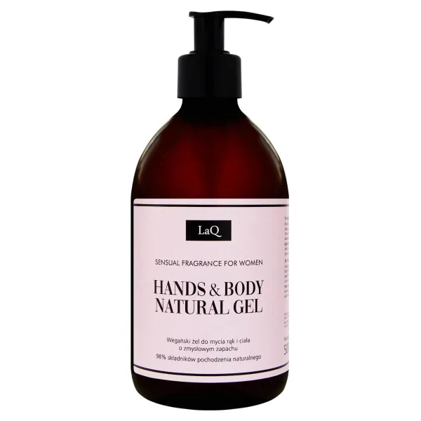 LaQ - Sensual - Wegański Żel do ciała i rąk 500ml