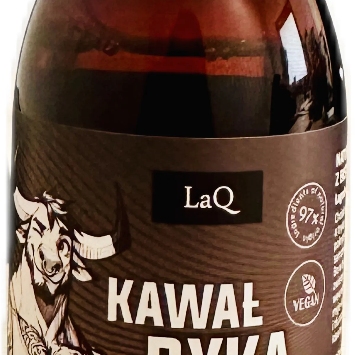 LaQ - Kawał Byka - 8w1 Żel Pod Prysznic Czarny Mat 100ml