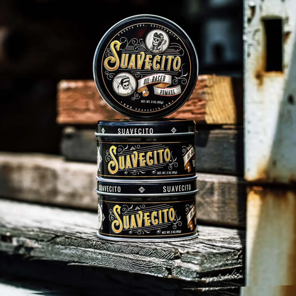 Suavecito - Oil Based Pomade - Woskowa pomada do włosów 85g
