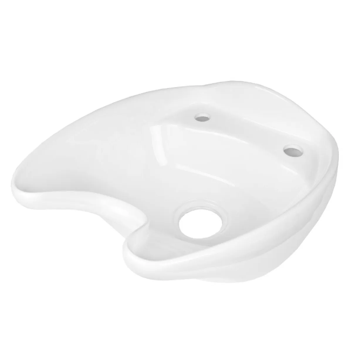Misa ceramiczna do myjni fryzjerskiej Gabbiano biała