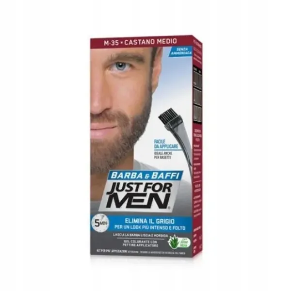 Just for Men - odsiwiacz do brody M35 -  Medium Brown 28g